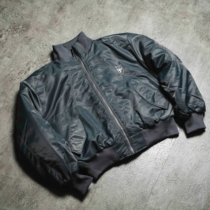 Bootlegway /  " SHIELD "Cropped Bomber Jacker 短板 飛行夾克