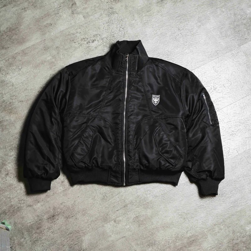 Bootlegway / " SHIELD "Cropped Bomber Jacker 短板 飛行夾克