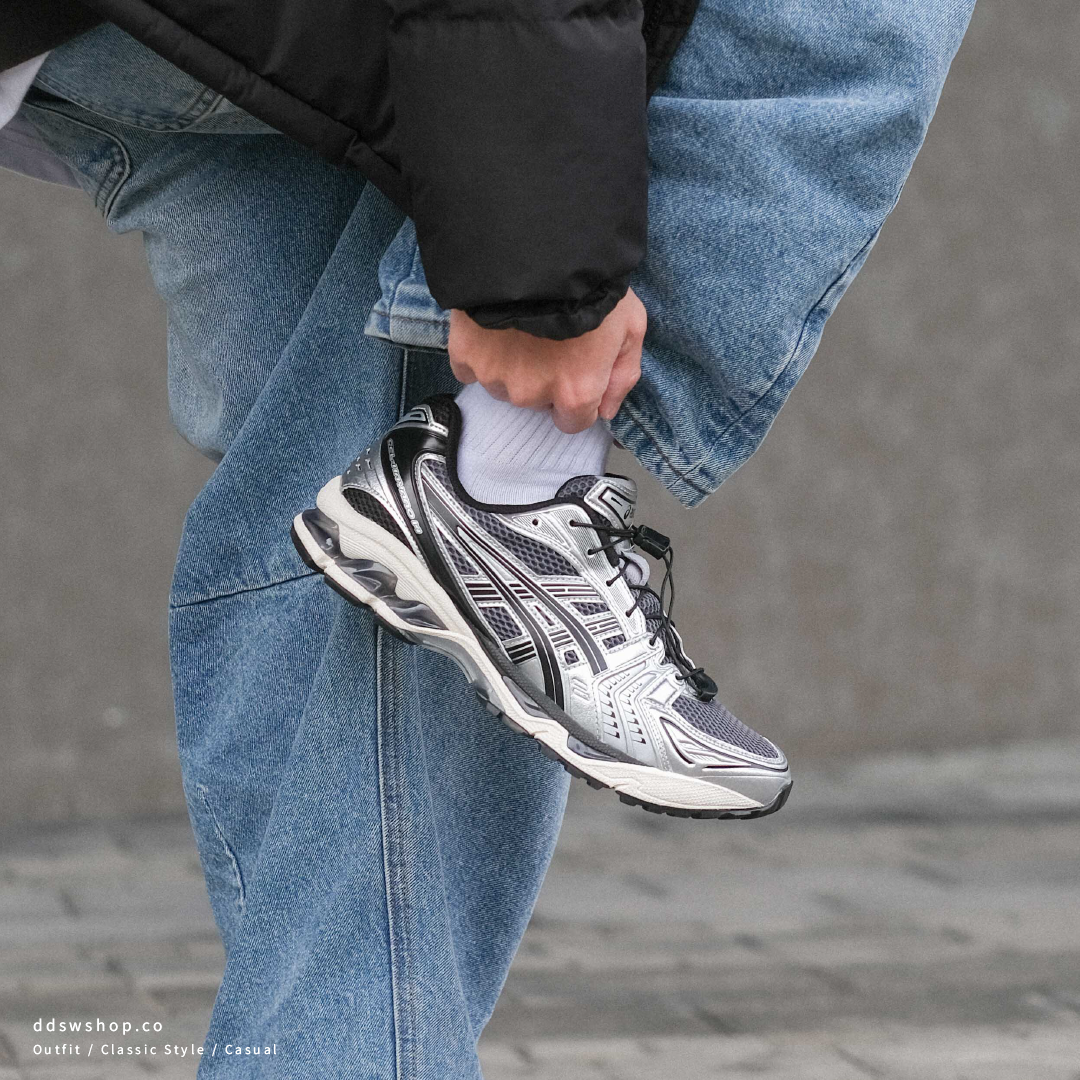 Asics Unlimited Pack Gel-Kayano 14 "Carrier Grey Black" 黑銀 奶油底 1203A549-020