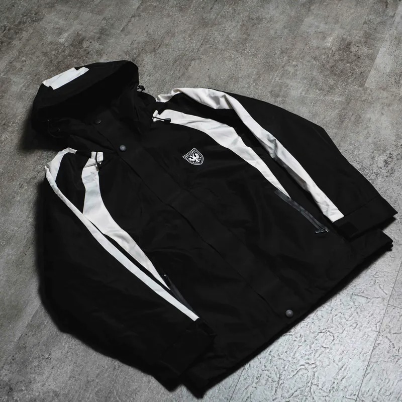 Bootlegway / BTLG Outdoor Jacket 雙層 風衣 外套 黑色