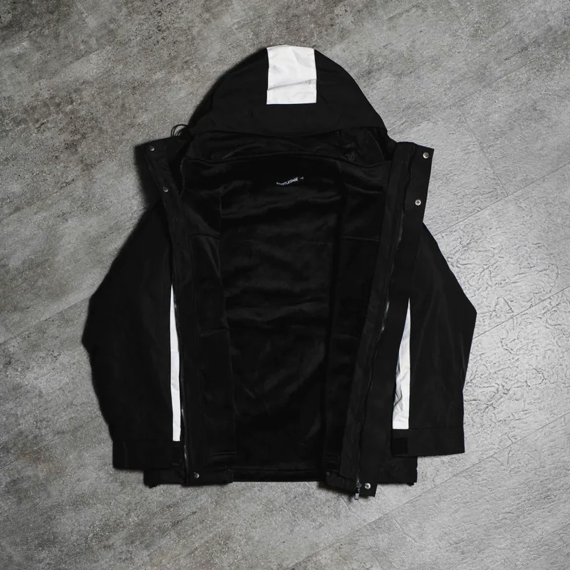 Bootlegway / BTLG Outdoor Jacket 雙層 風衣 外套 黑色