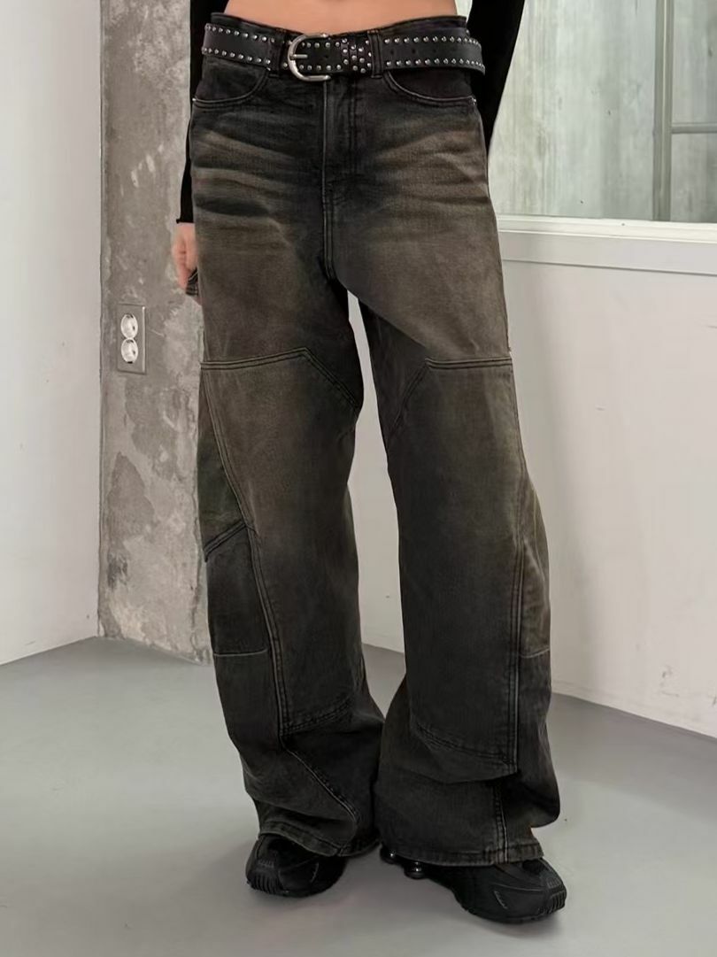 洗水鬆身牛仔褲 UNUSED-069P