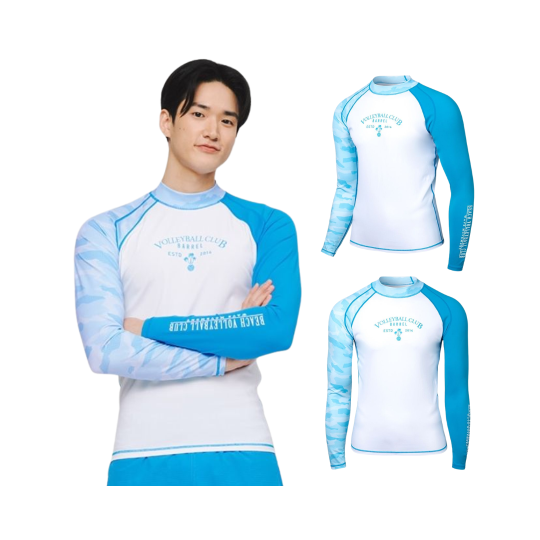 ▲BARREL VOLLEY 男款防曬衣