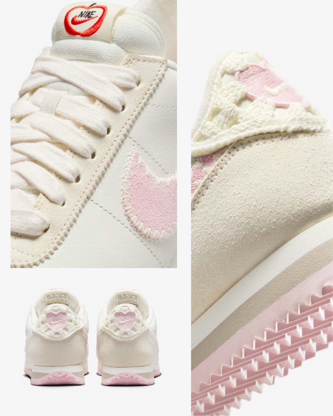 【逢甲FUZZY】W Nike Cortez Valentine's Day 情人節 阿甘 粉白 HV6012-161