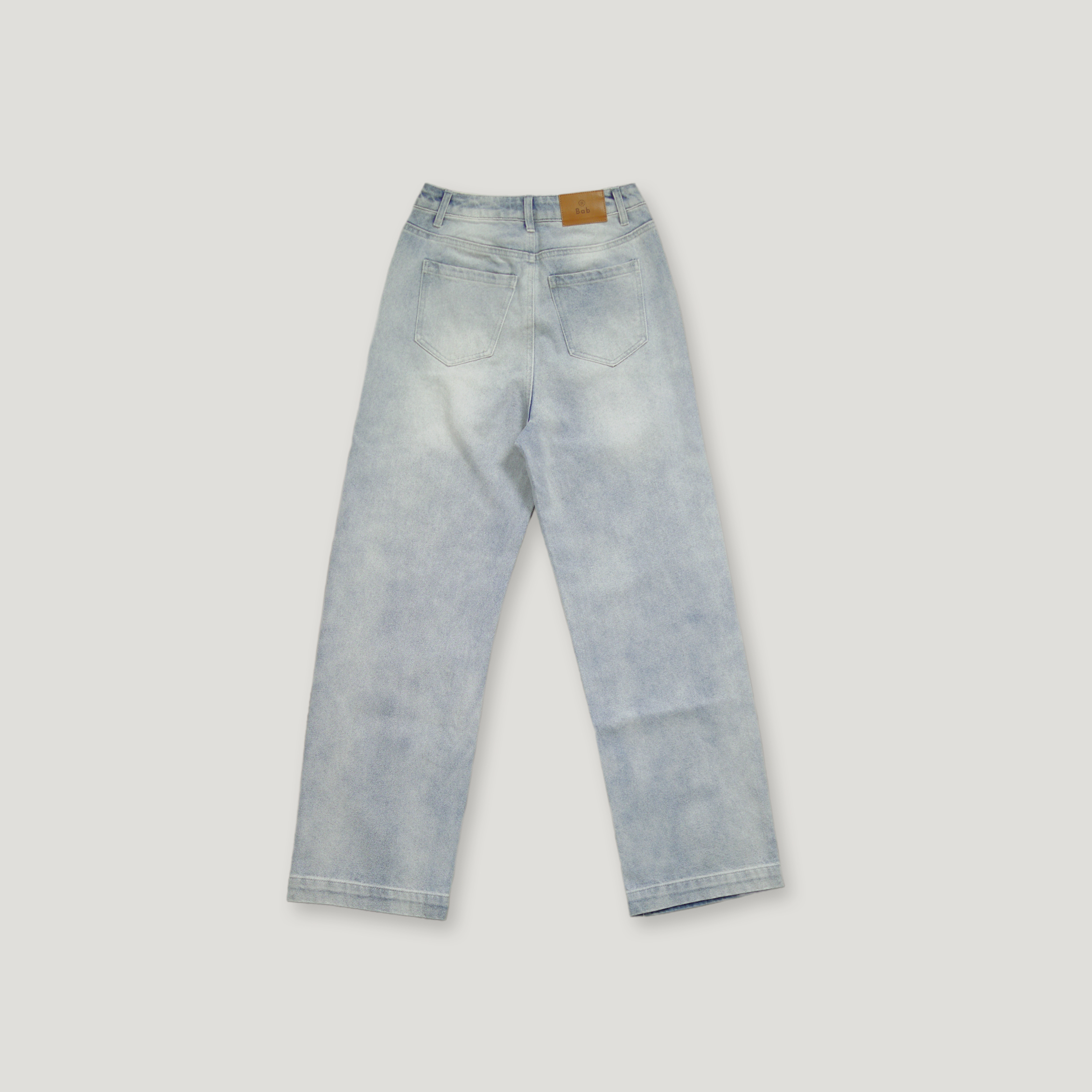 J.P.L. 高腰口袋丹寧直筒褲 ╭ 2色 ╮