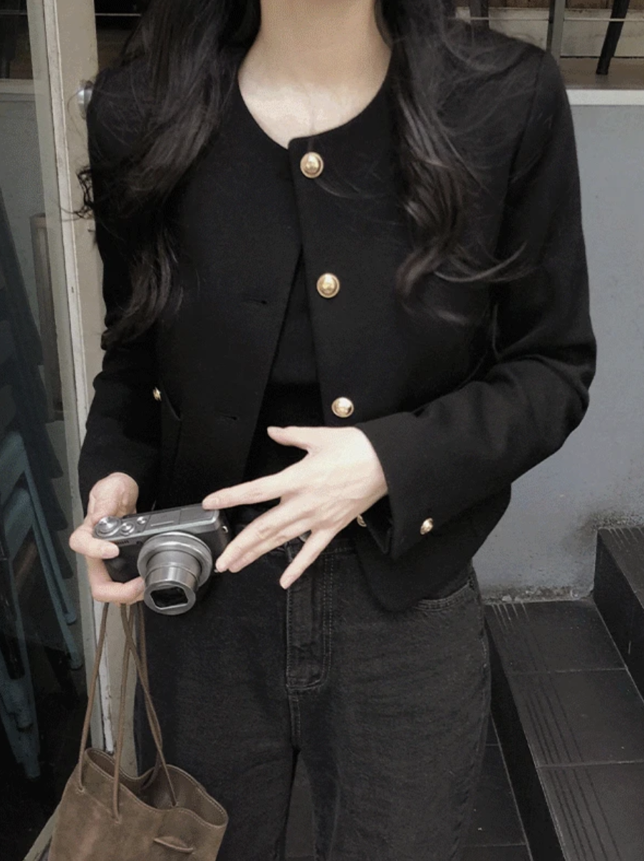 預訂｜SLOWAND #SLOWMADE Pearl Tweed Jacket (2 Color)