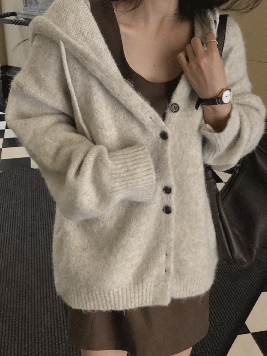 預訂｜SLOWAND #SLOWMADE Vintage Hoodie Cardigan (2 Color)