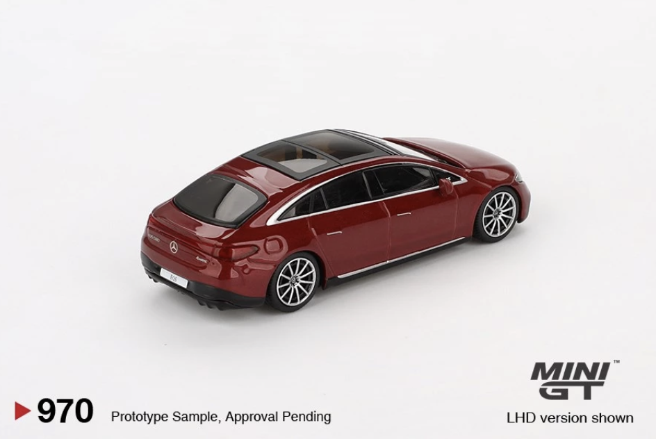 【預訂】Mini GT #970 Mercedes-Benz EQS 580 4MATIC Red Metallic