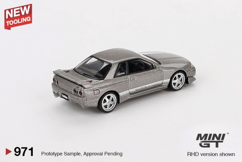 【預訂】Mini GT #971 Nissan Skyline GT-R (R32) Veilside Combat C-I Veilside Combat Grey