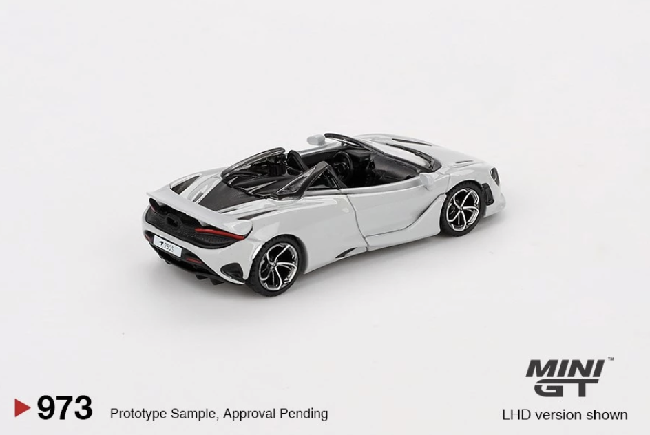 【預訂】Mini GT #973 McLaren 750S Spider Cirrus Grey