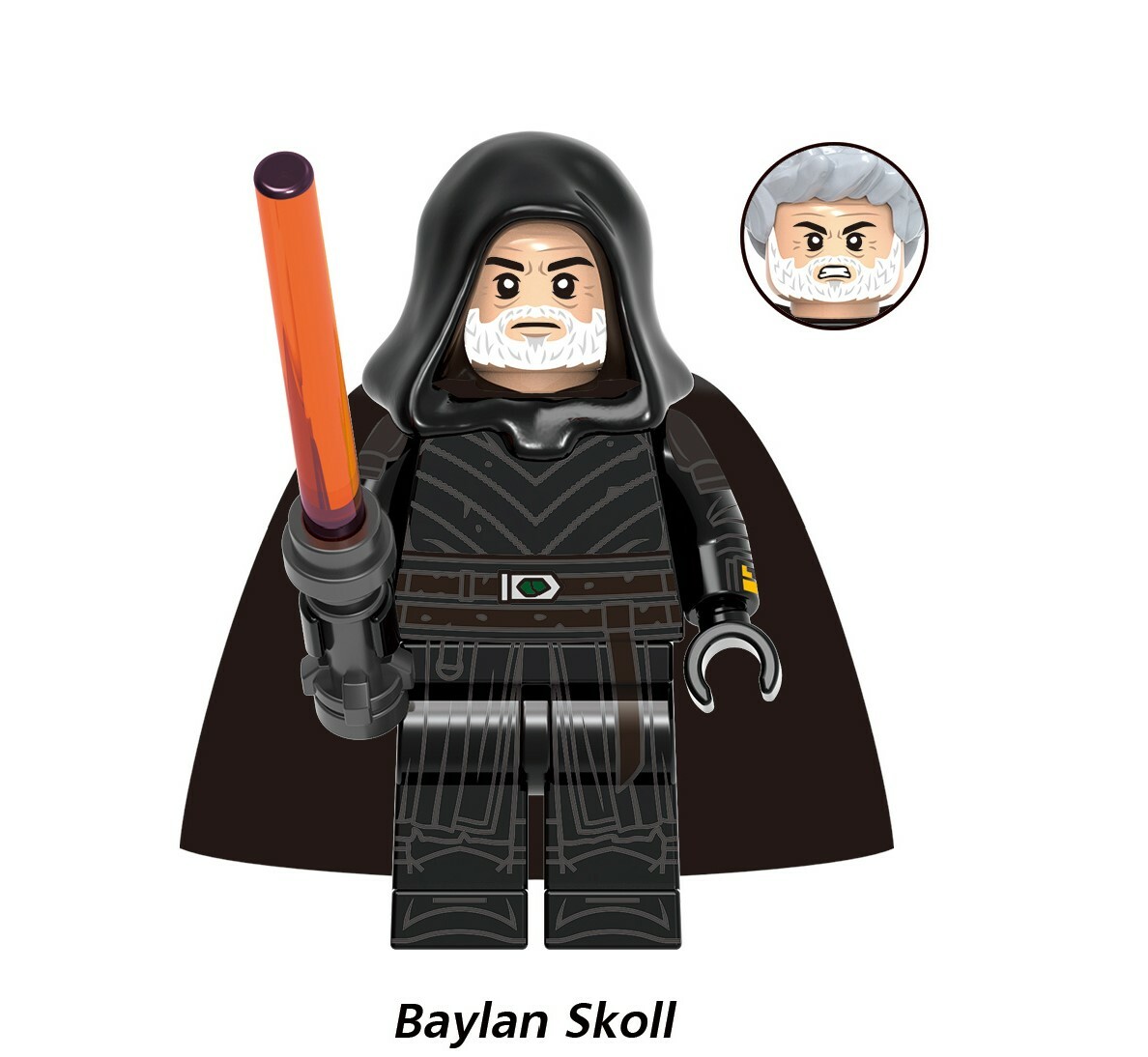 Baylan Skoll Star Wars Custom Minifigures Minifigs Fit Lego GH0479