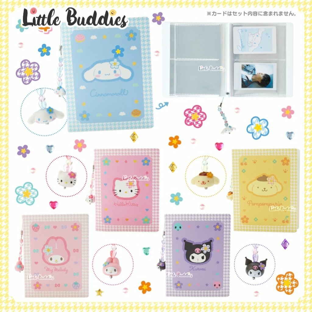 日版Sanrio 花花設計系列卡片簿