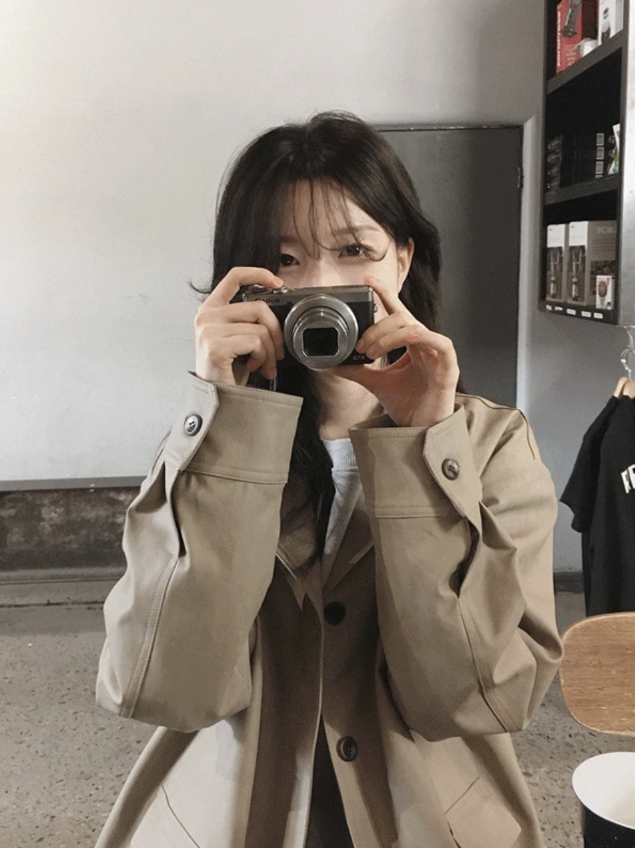 預訂｜SLOWAND #SLOWMADE Vegan Leather Half Trench (3 Color)