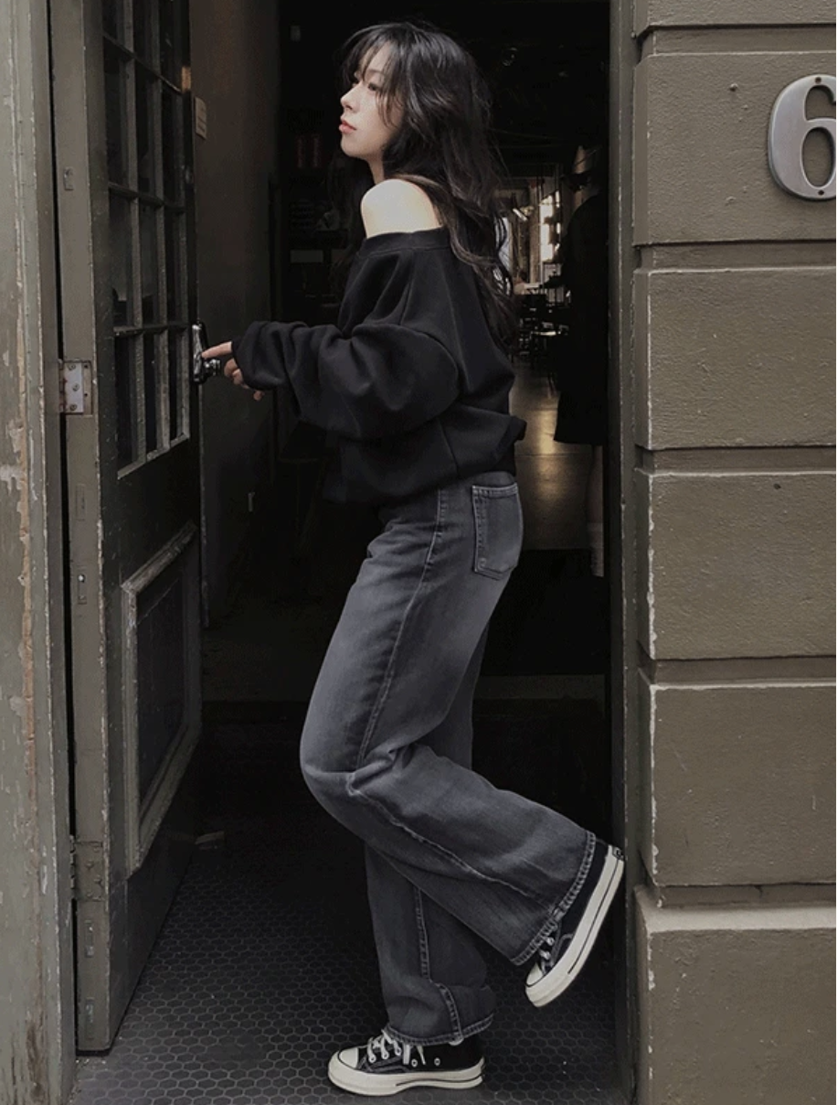 預訂｜SLOWAND #SLOWMADE All Brush Stone Gray Denim Pants (4 Size)