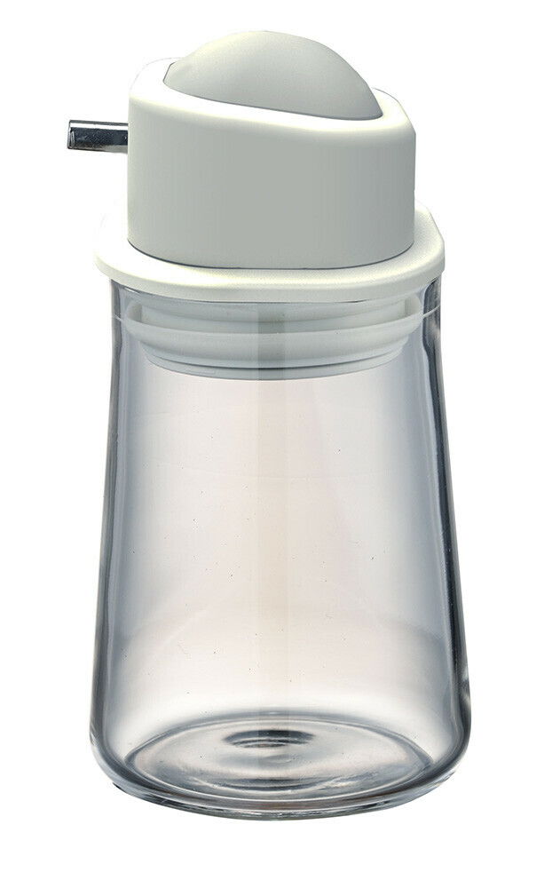 日本HARIO玻璃醬油壺(白) (日本製)