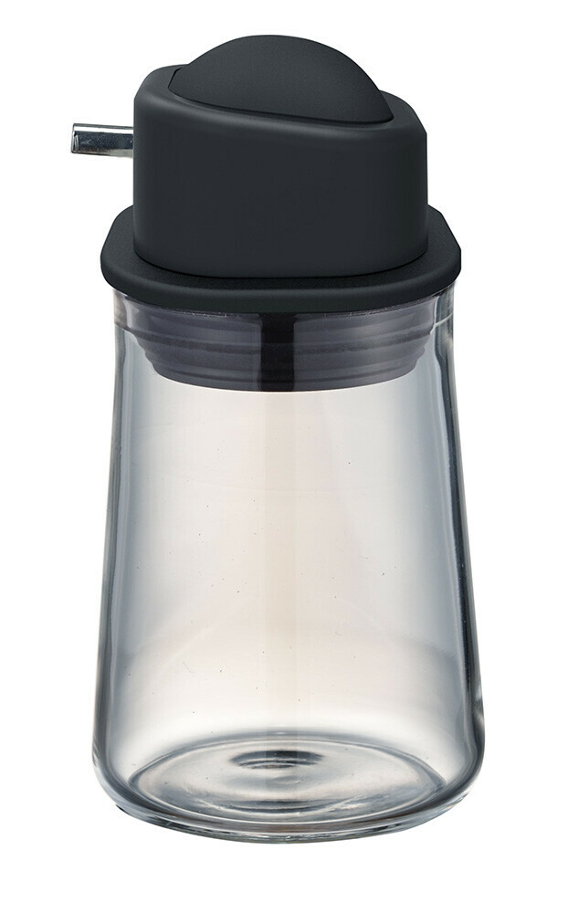 日本HARIO玻璃醬油壺(黑) (日本製)