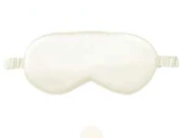 日本絲綢助眠眼罩(白) (非日本製)