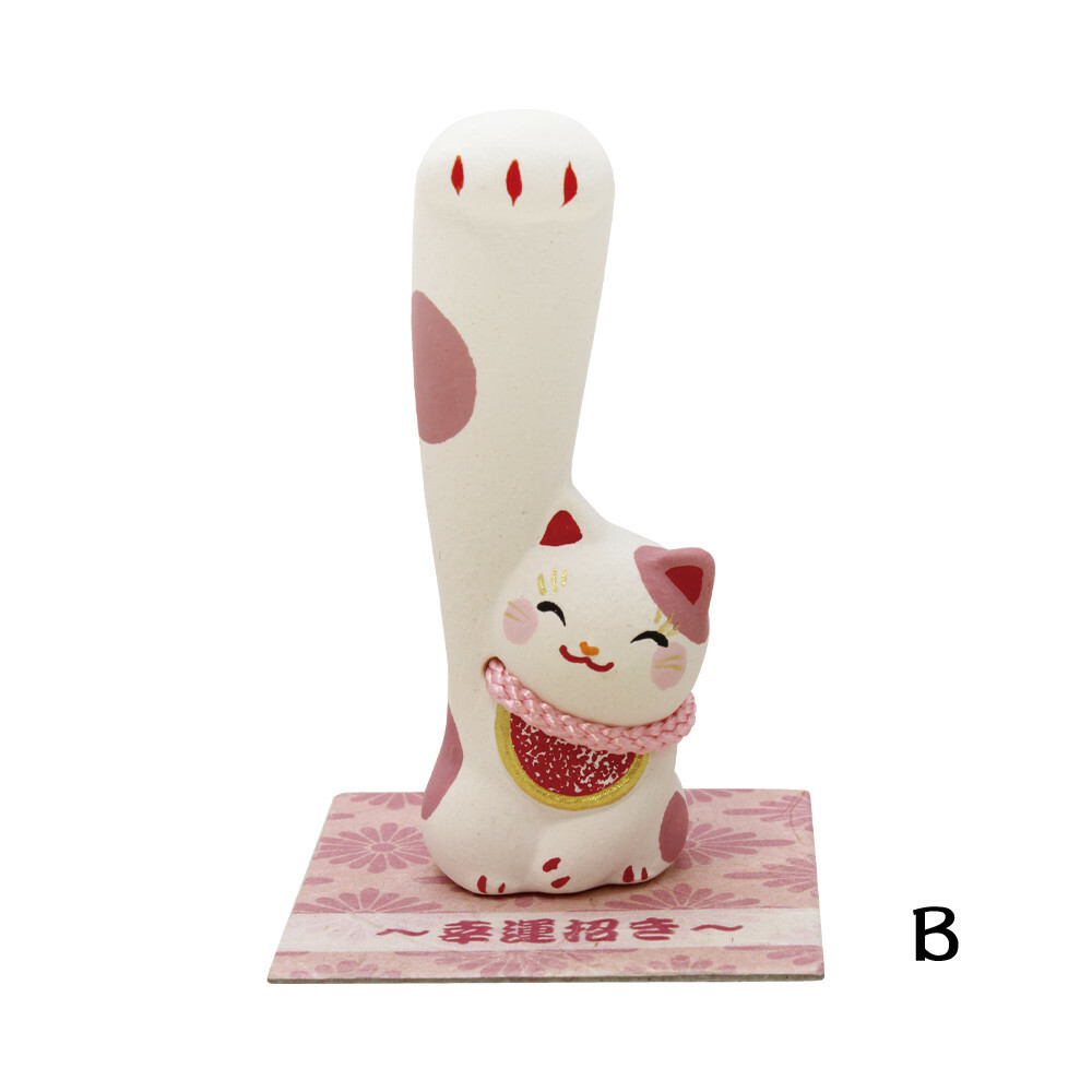 日式陶瓷風水招財貓擺設(愛情) (非日本製)