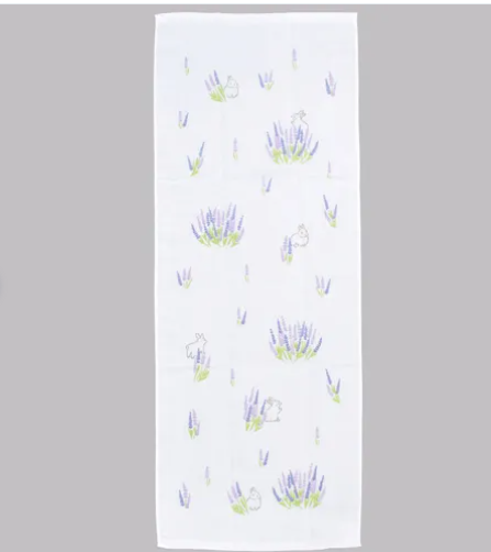 日式紗布絨面長毛巾34x90 (日本製)