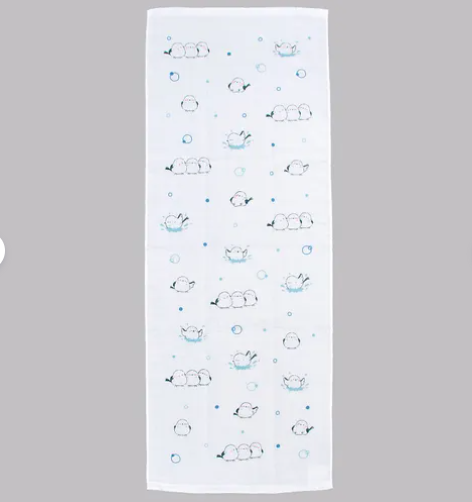 日式紗布絨面長毛巾34x90 (日本製)