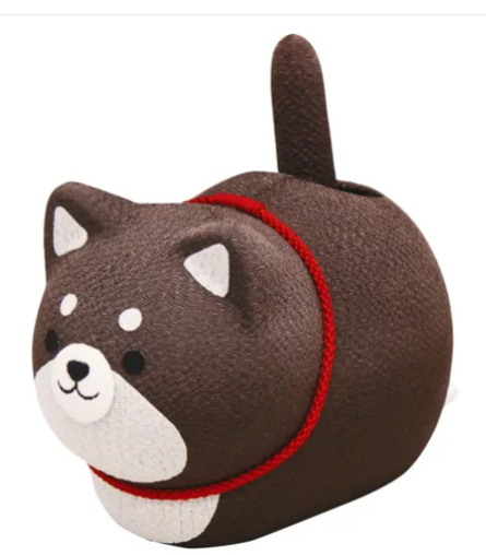 日式和紙搖擺太陽能柴犬 (日本製)