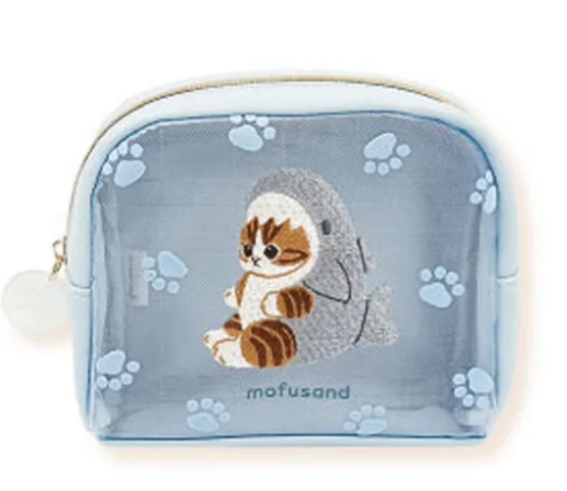 日本mofusand貓貓拉鏈袋 (非日本製)