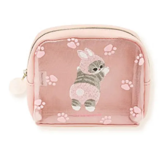 日本mofusand貓貓拉鏈袋 (非日本製)