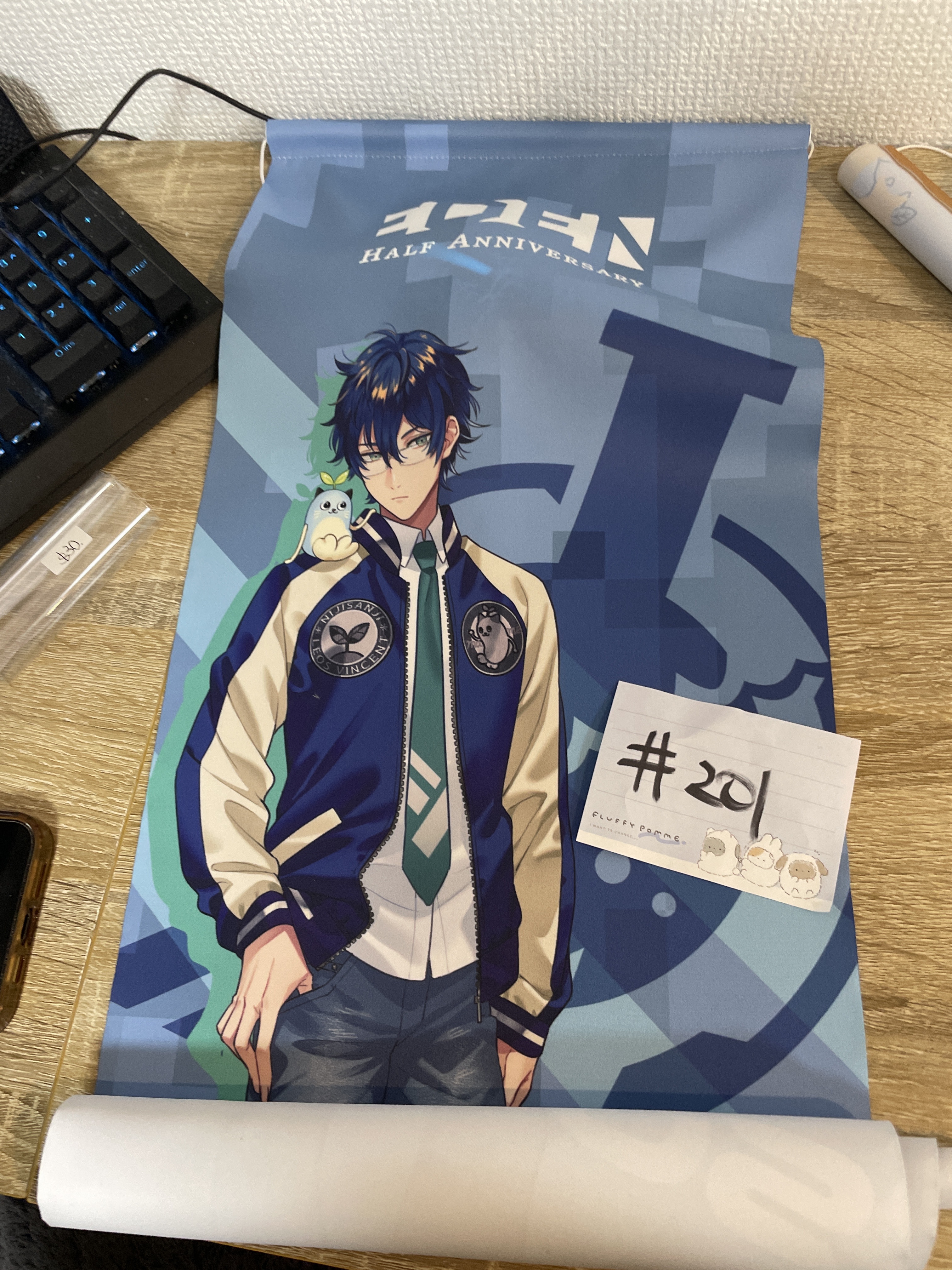 彩虹社 LEOS 掛布 Half anniversary #201