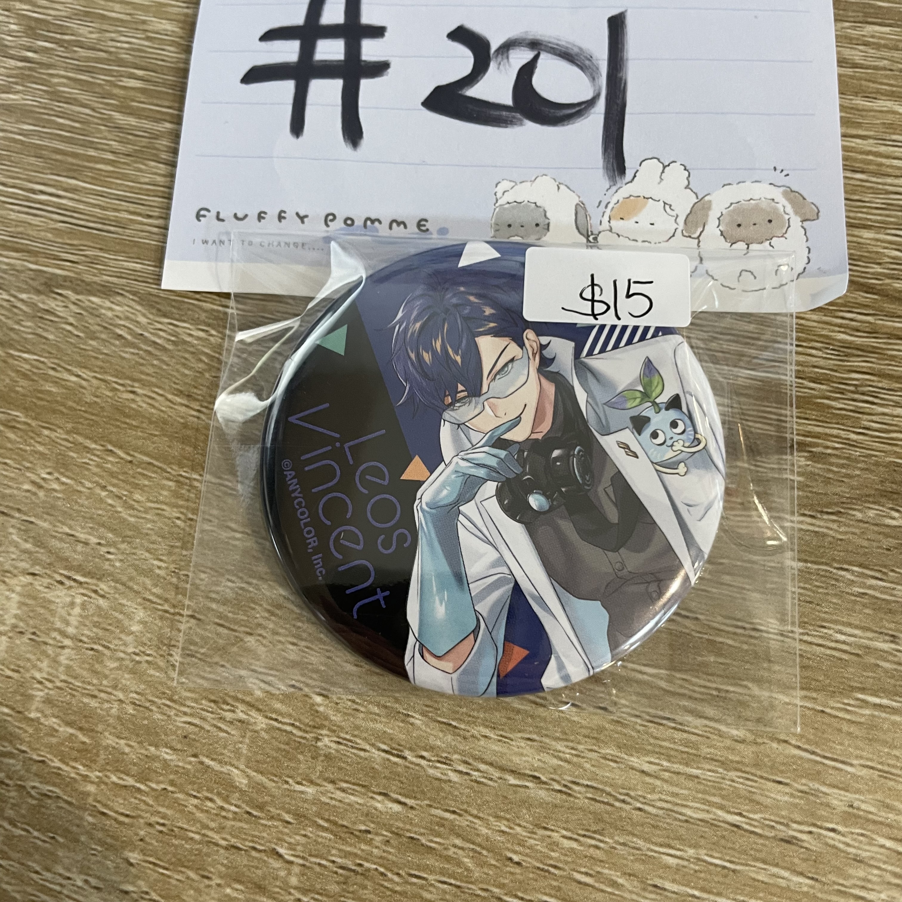 彩虹社 LEOS 襟章 #201