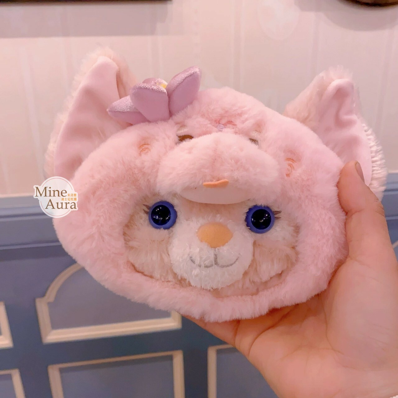 (限時特價) 2025 生肖蛇年系列 玲娜貝兒 Lina bell 大頭造型 斜背 小包 -上海迪士尼樂園