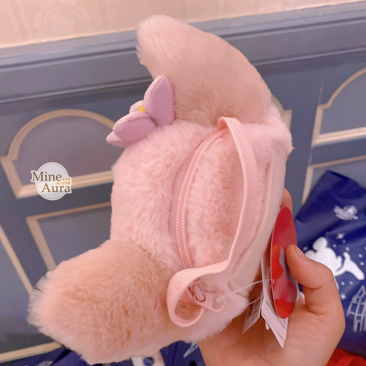 (限時特價) 2025 生肖蛇年系列 玲娜貝兒 Lina bell 大頭造型 斜背 小包 -上海迪士尼樂園