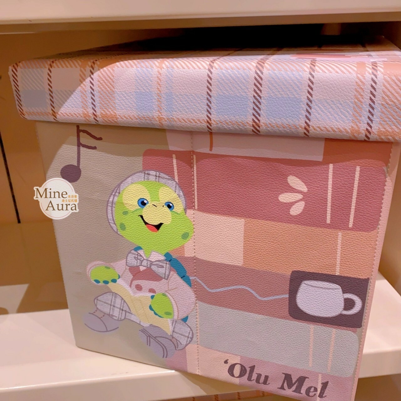 (限時特價) 達菲 Duffy 與好友們 小小課堂系列 折疊 收納箱 儲物箱 -上海迪士尼樂園