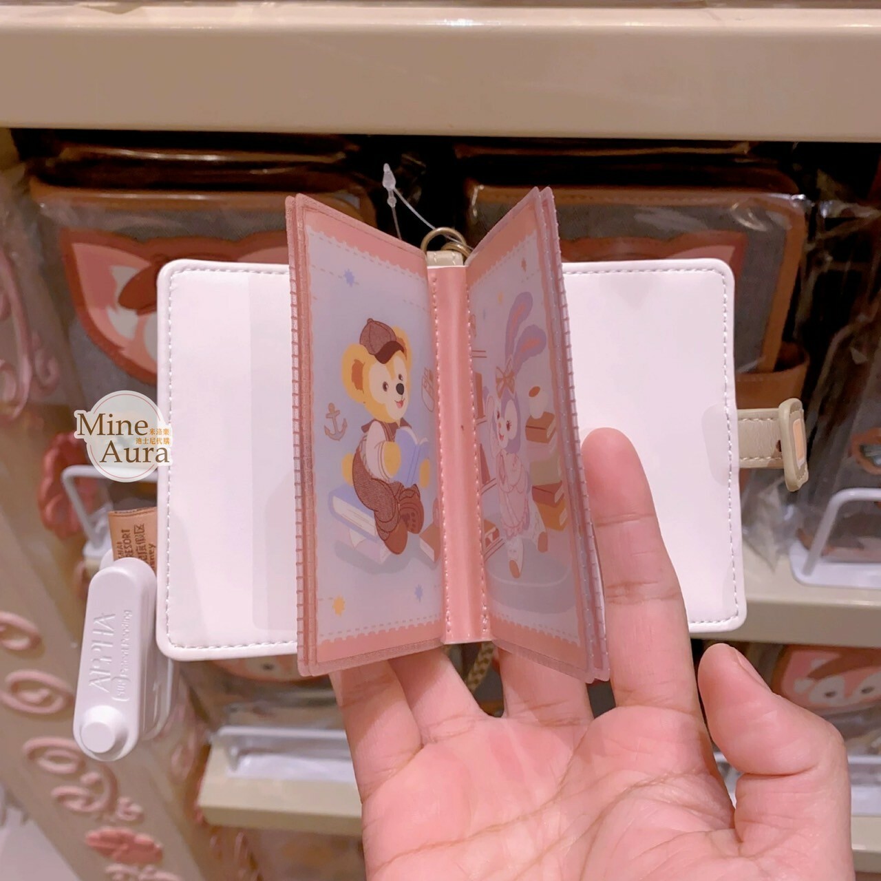 (限時特價) 達菲 Duffy 與好友們 小小課堂系列 掛繩 票卡夾 票卡包 -上海迪士尼樂園