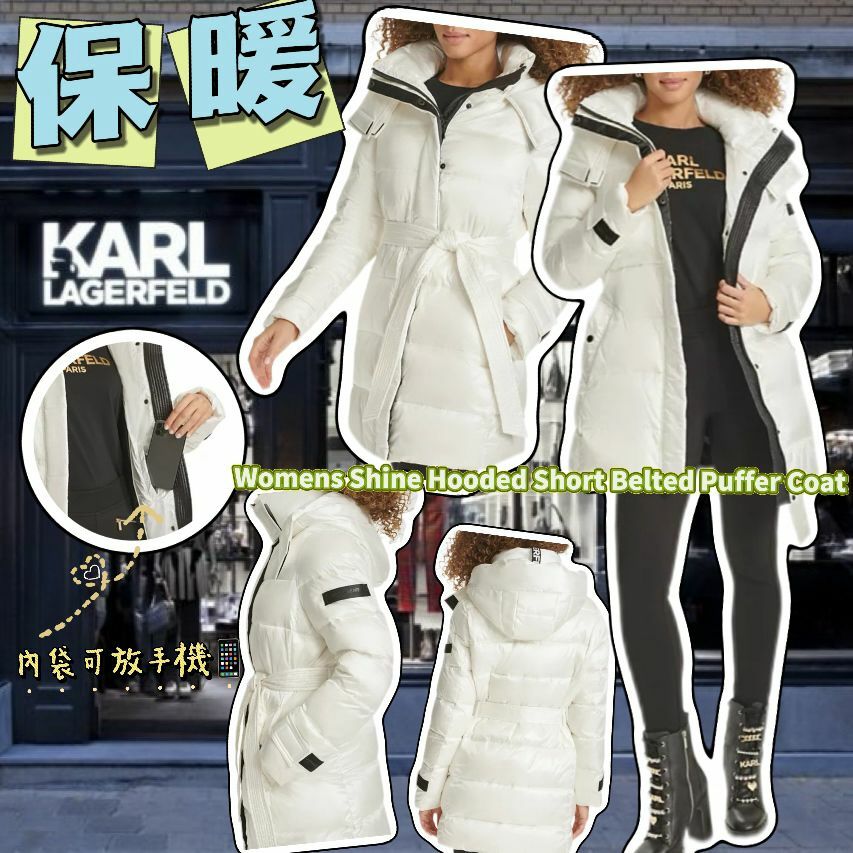 【預購】KARL LAGERFELD PARIS Shine G021012 女裝長外套