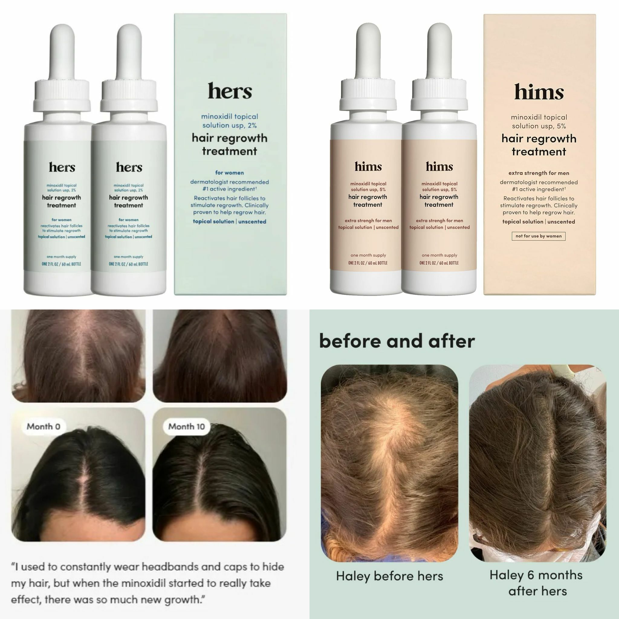 【直播】LX022807 HIMS & HERS 生髮系列 (2支裝*60ml)