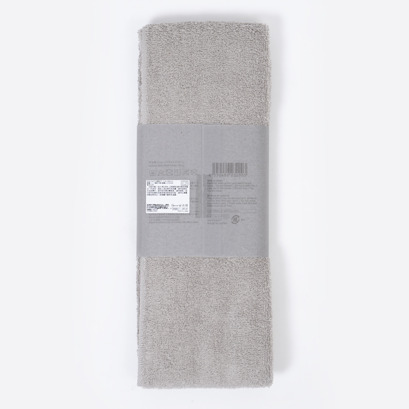 SP 日本今治製浴巾/灰 34x100cm