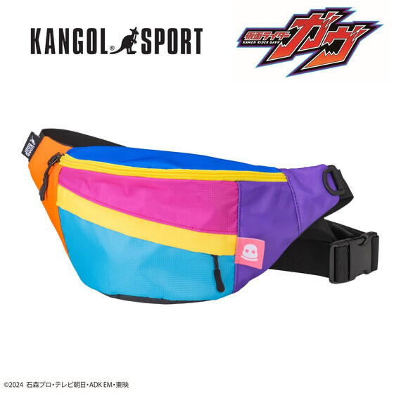 224945 Pbandai 預訂 2025/5月 仮面ライダーガヴ×KANGOL SPORT（カンゴールスポーツ）スリングバッグ