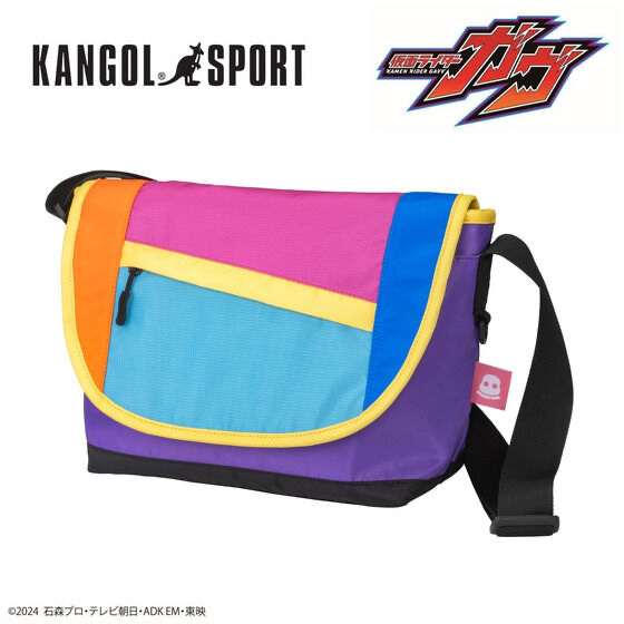 224947 Pbandai 預訂 2025/5月 仮面ライダーガヴ×KANGOL SPORT（カンゴールスポーツ）フラップショルダーバッグ