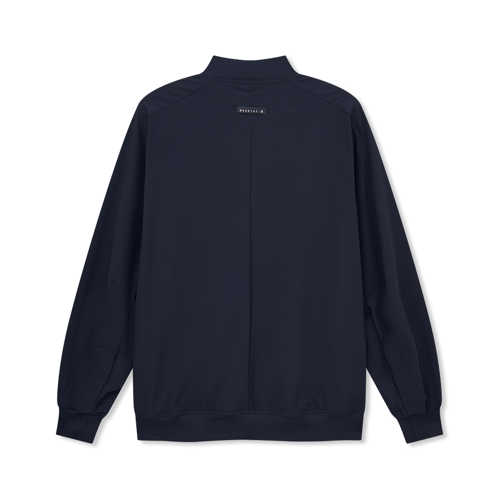 男裝純色拉鏈外套