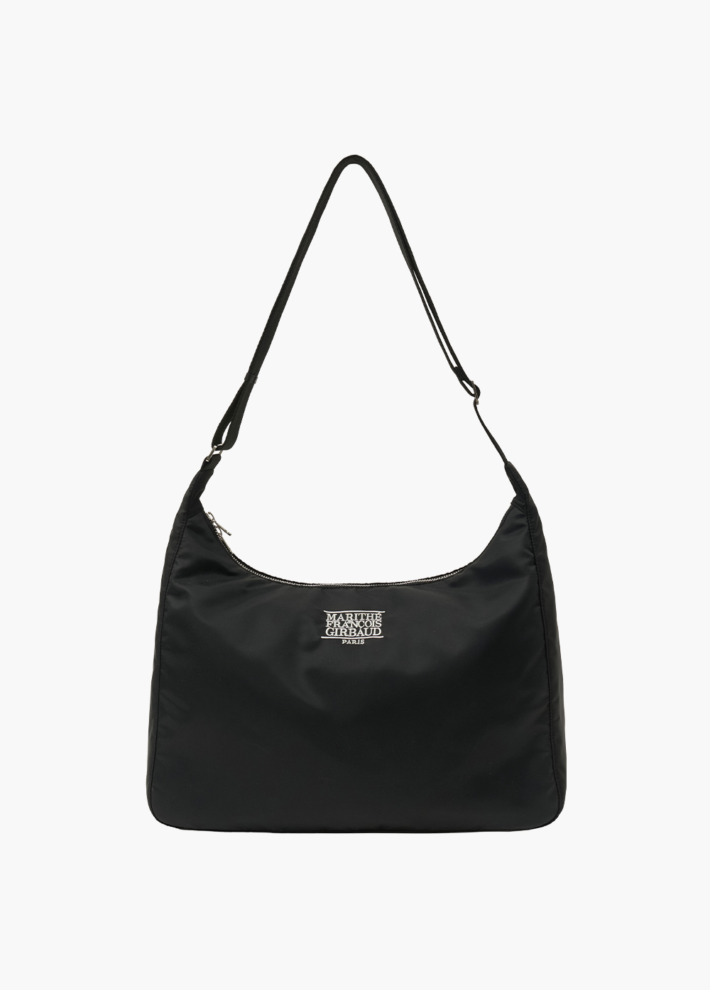 ★【Marithe + Francois Girbaud】 CLASSIC LOGO HOBO BAG★ 25ss marithe francois girbaud CLASSIC LOGO HOBO BAG 2COLORS
