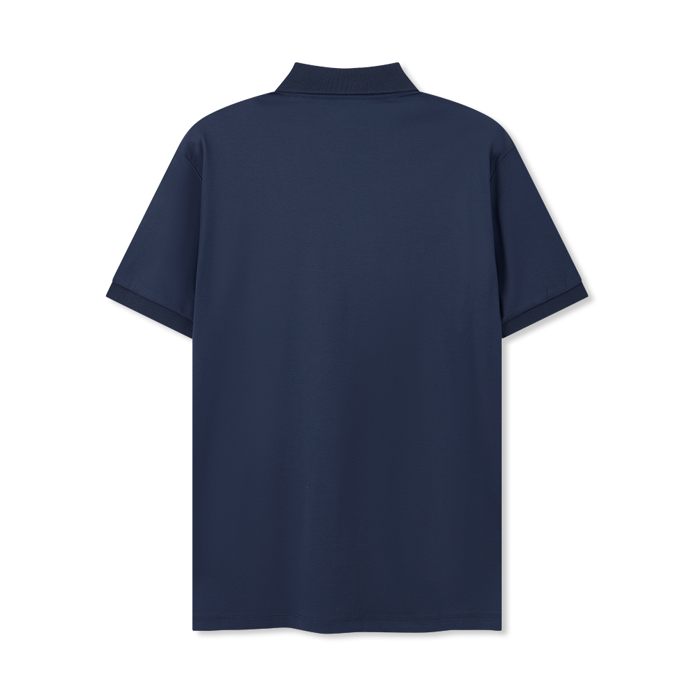 男裝純色Polo衫