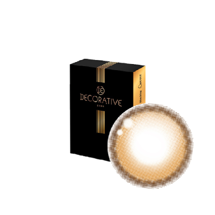 視妝美GLOW彩色月拋月光棕(1片）