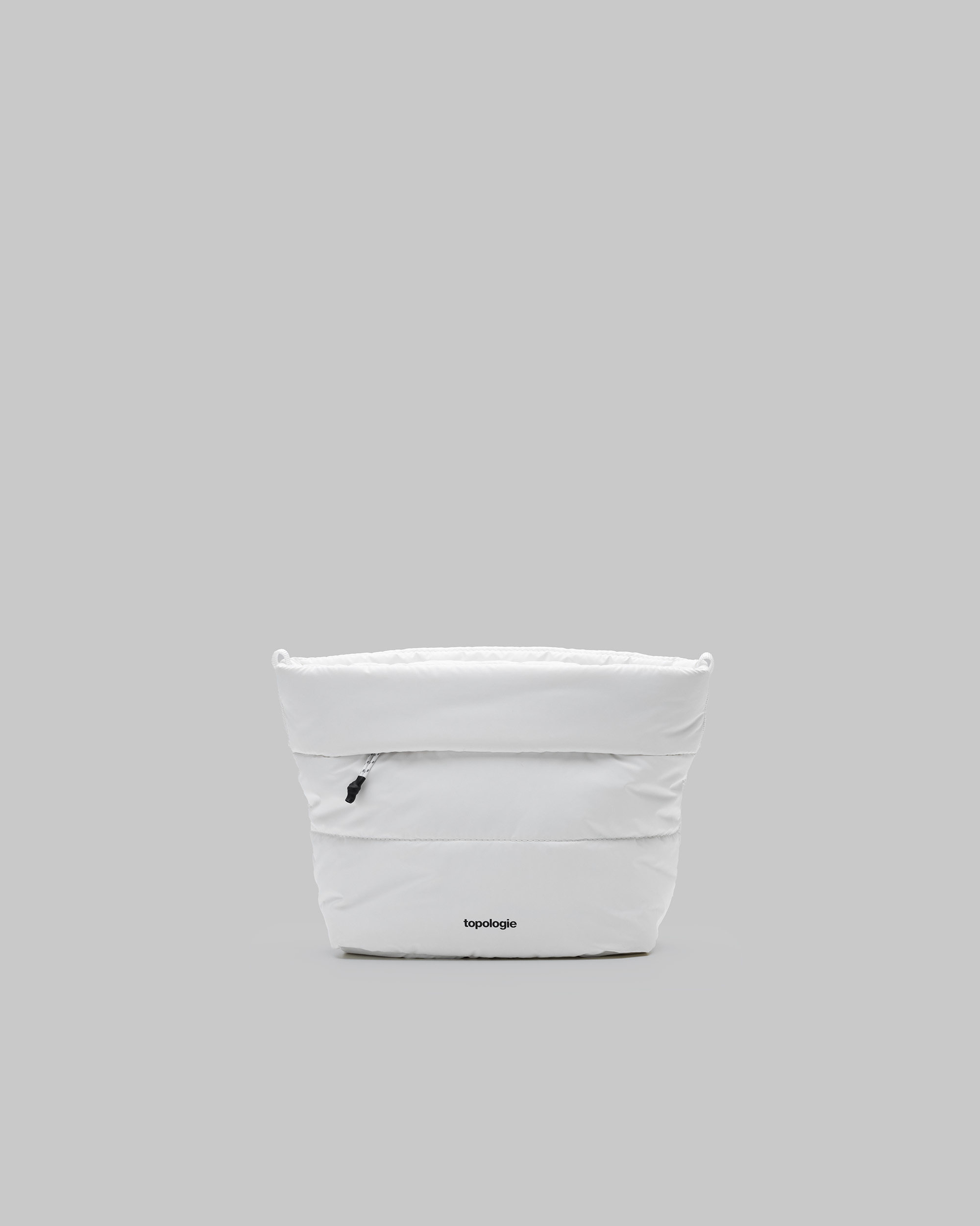 隨身抽繩包 | 米灰色(絎縫)