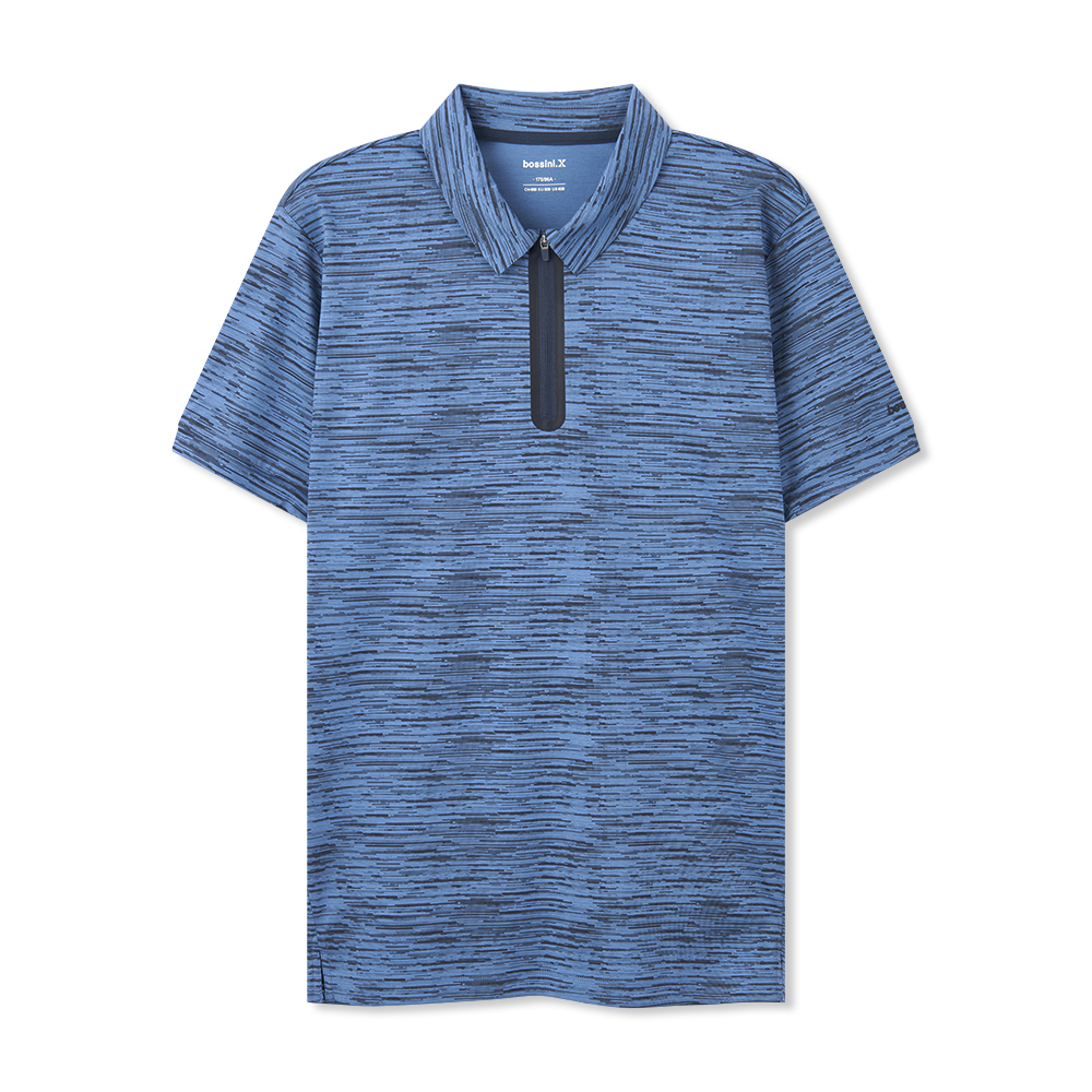 男裝條紋Polo衫