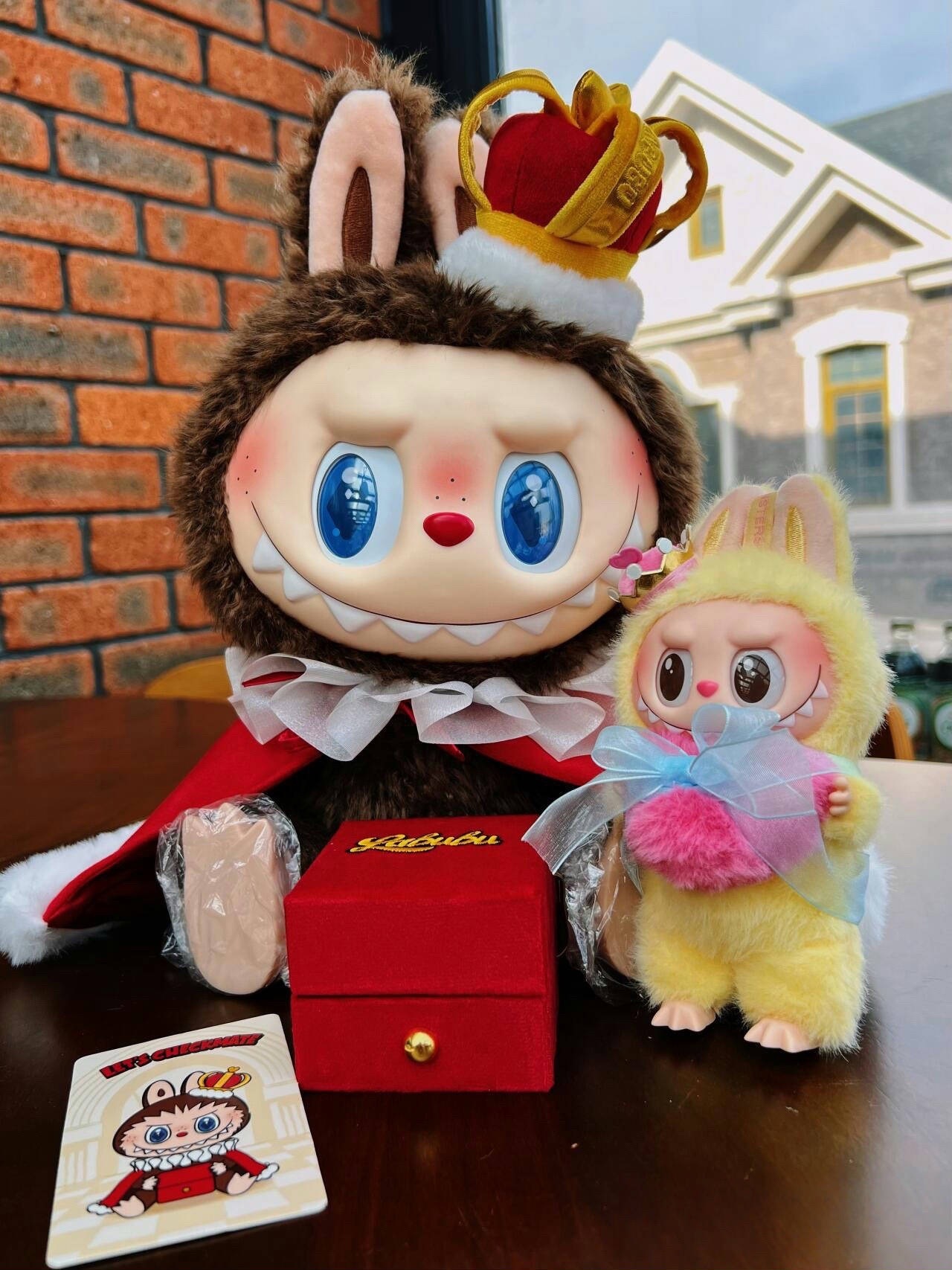 【KT USA】POP MART 泡泡瑪特 THE MONSTERS 象棋大冒險系列 LABUBU 國王 皇后