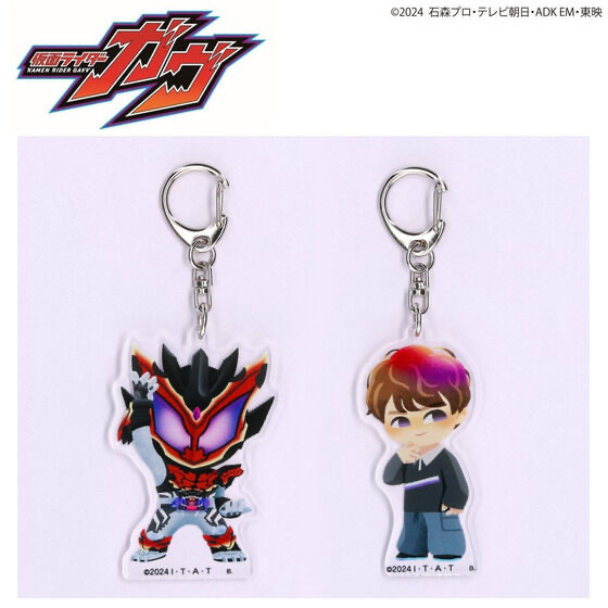 236807 Pbandai 預訂 2025/11月 仮面ライダーガヴ　デフォルメ　アクリルチャーム（仮面ライダービターガヴ・ダークショウマ）