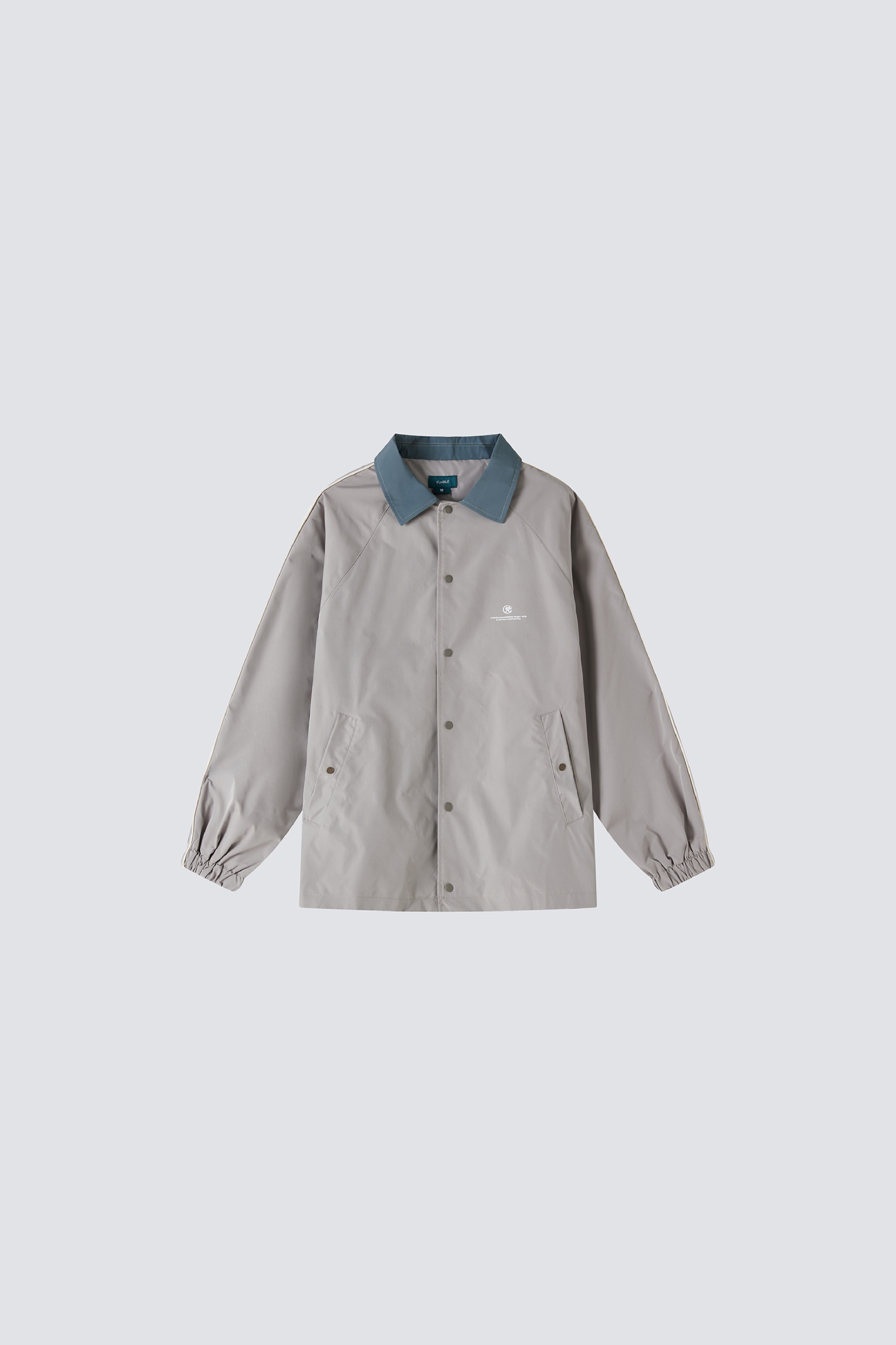 "NO ONE CARES" Coach Jacket｜Hojicha｜Hong Kong Original Design