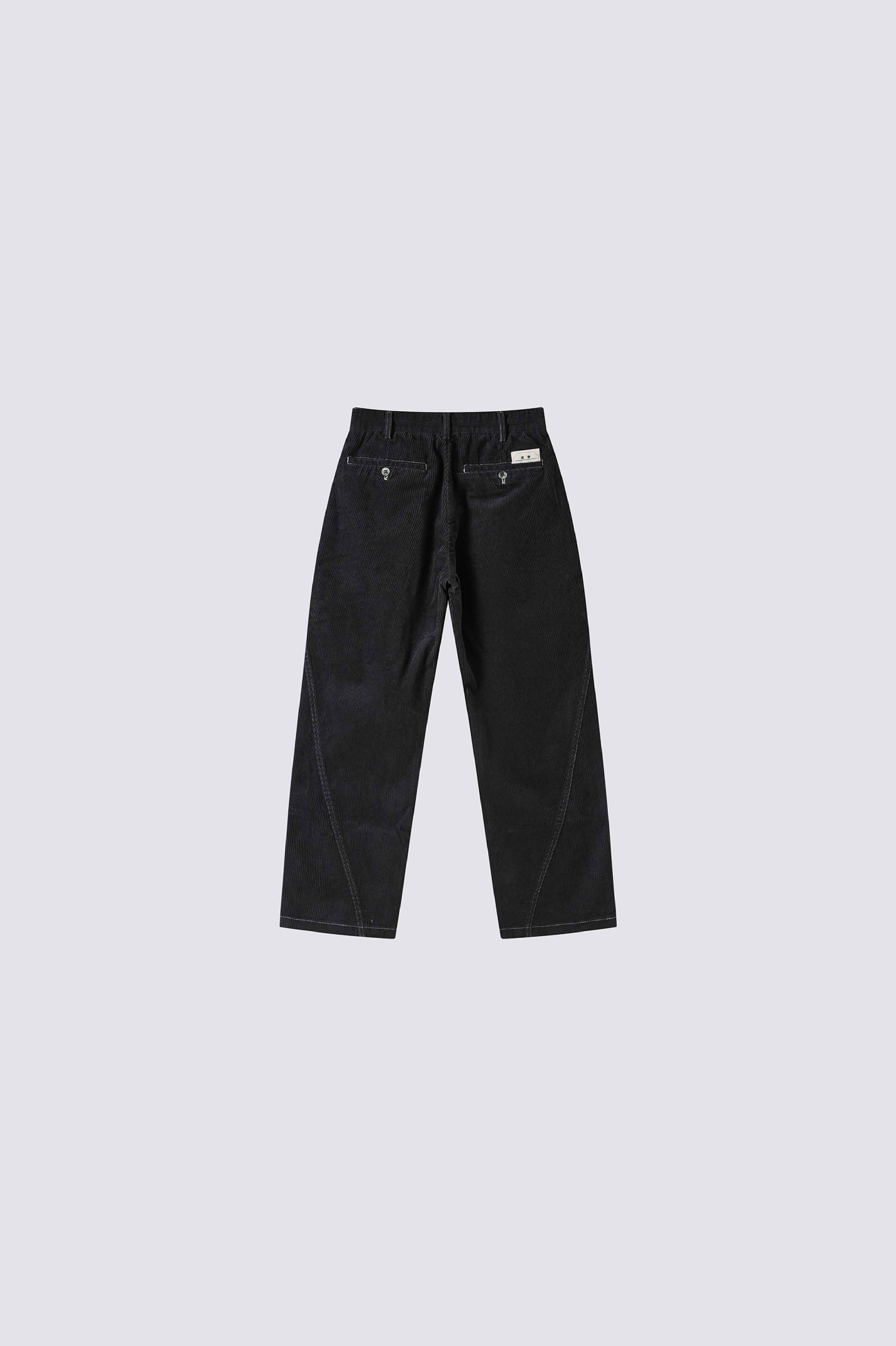 Light Line Corduroy Wide Leg Pants｜Dark Grey｜Hong Kong Original Design