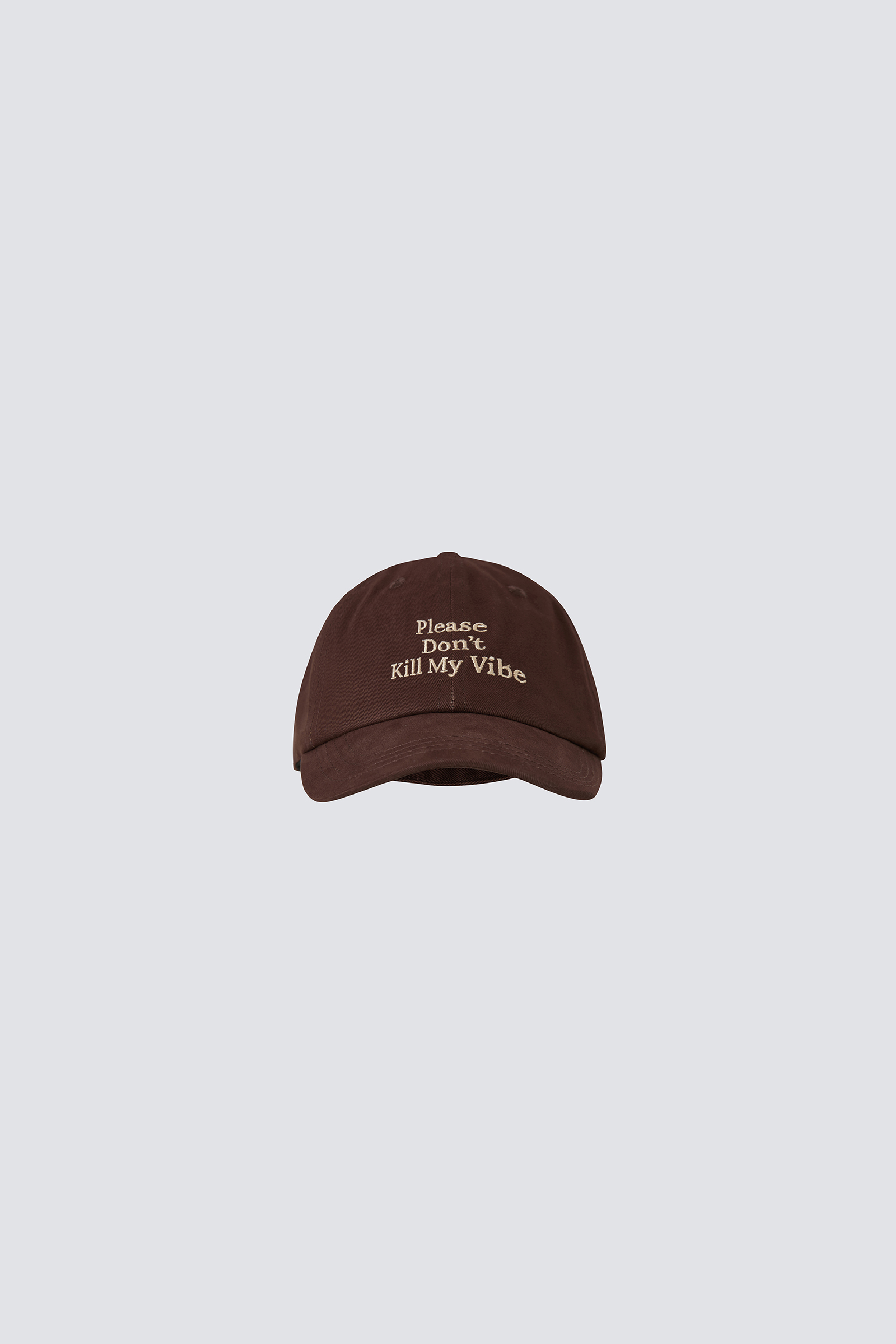 Don't Kill my vibe golf cap｜Brown｜Hong Kong Original Design