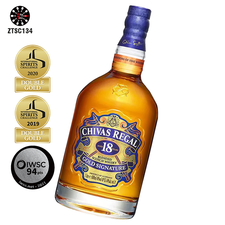Chivas Regal 18 Years Old Blended Scotch Whisky  芝華士18年調和蘇格蘭威士忌(無盒)